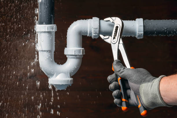 Professional Sewer Line Repair technician working in Harrison, ID